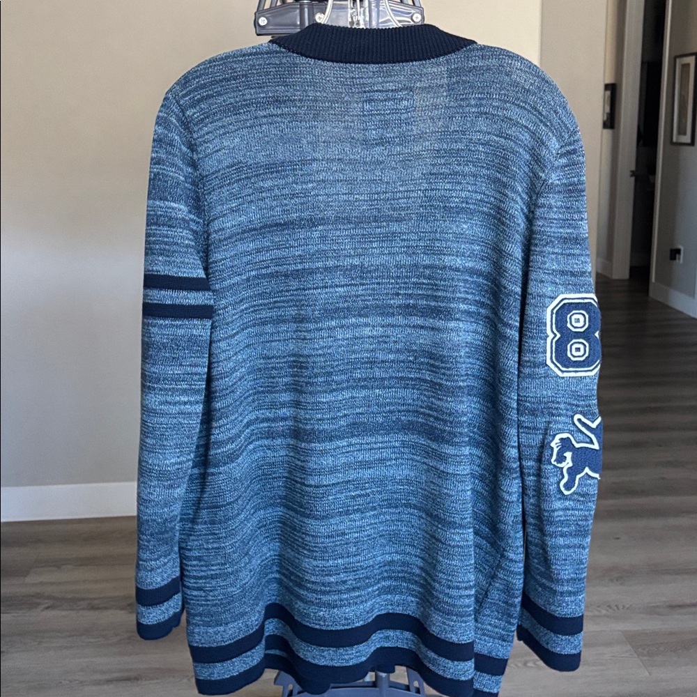 Double D Ranch A-TEAM Sweater with Letter and Number Patches (NWOT) - Picture 9 of 13